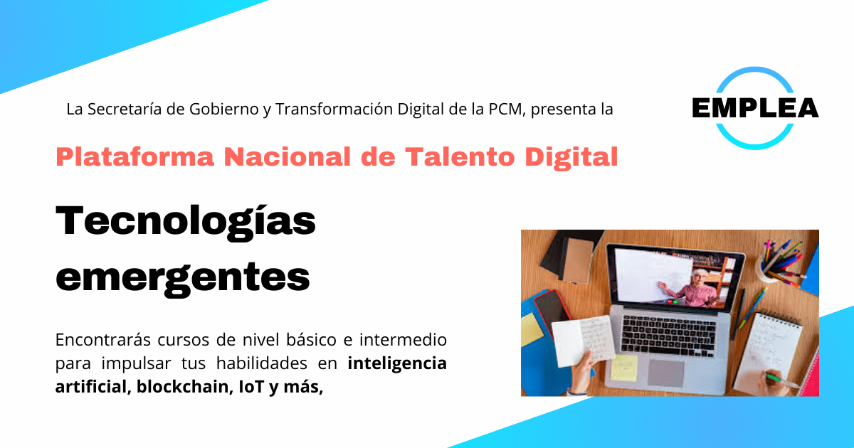 Cursos virtuales gratuitos - Plataforma Nacional de Talento Digital